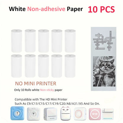 Rolls Of Self-Adhesive Paper Portable Thermal For Printer - Empire P.E