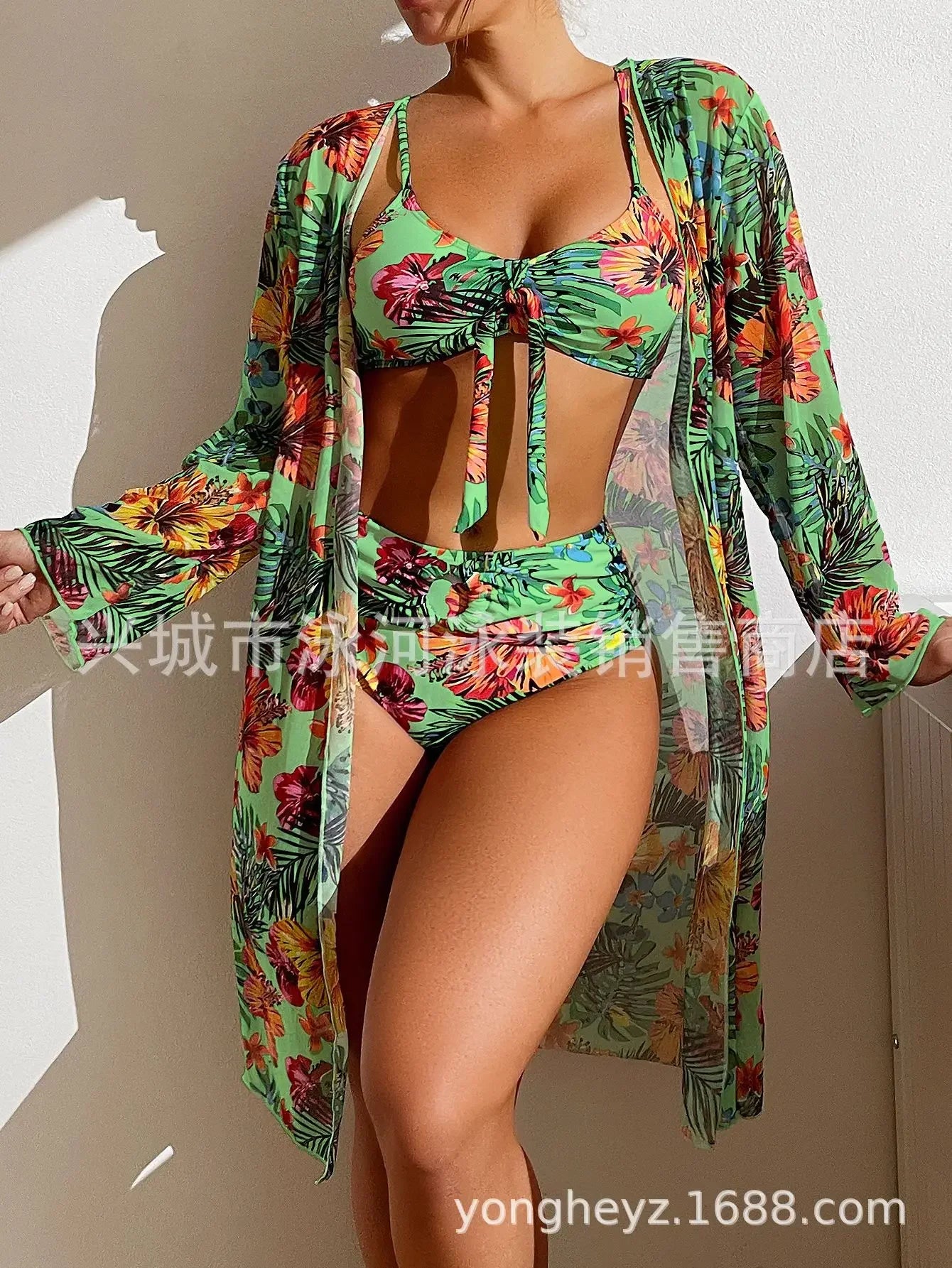 Women's Beach Bikinis Three Pieces Bikini Set - Empire P.E