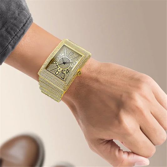 Big Brand Rectangle Men Watches - Empire P.E