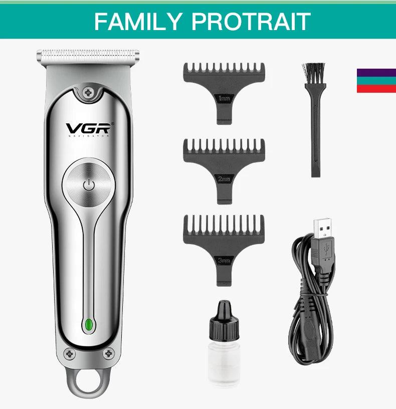 VGR Hair Trimmer Professional Hair Clipper Wireless - Empire P.E