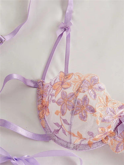 Sexy Lingerie Set Women Embriodey - Empire P.E