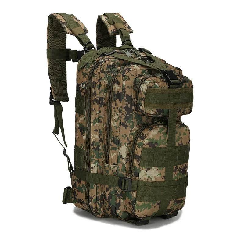 Men's Classic Tactical Backpack Travel Sports Camouflage Bag Outdoor Climbing Hunting Backpack Fishing Hiking Nylon 3P Pack Bag - Empire P.E