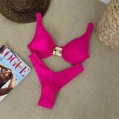 Women's 2025 Sexy Brazilian Bikini Set