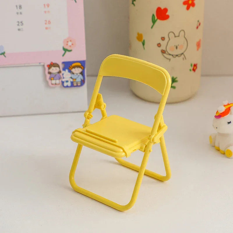 Mini Chair Shape Mobile Phone Stand