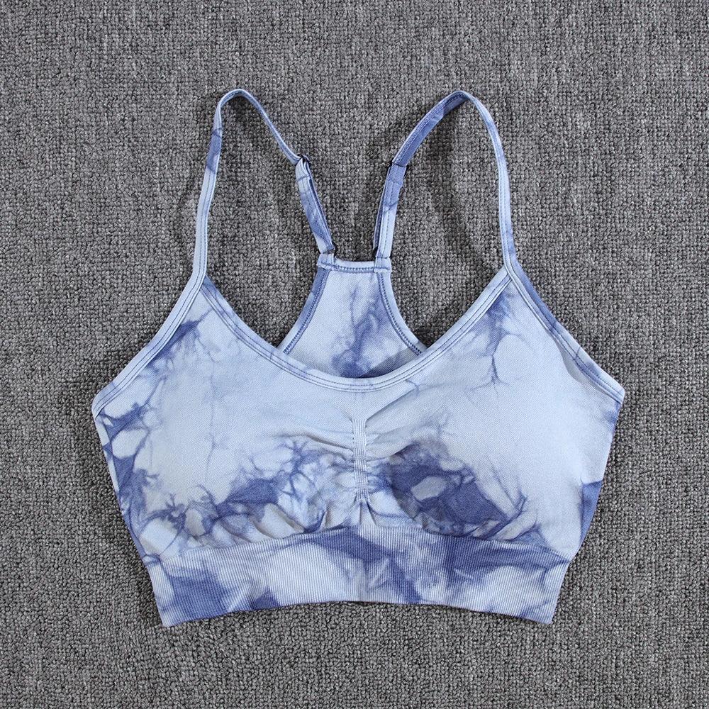 1/2/3/PCS Tie Dye  Seamless Women Pants Sets