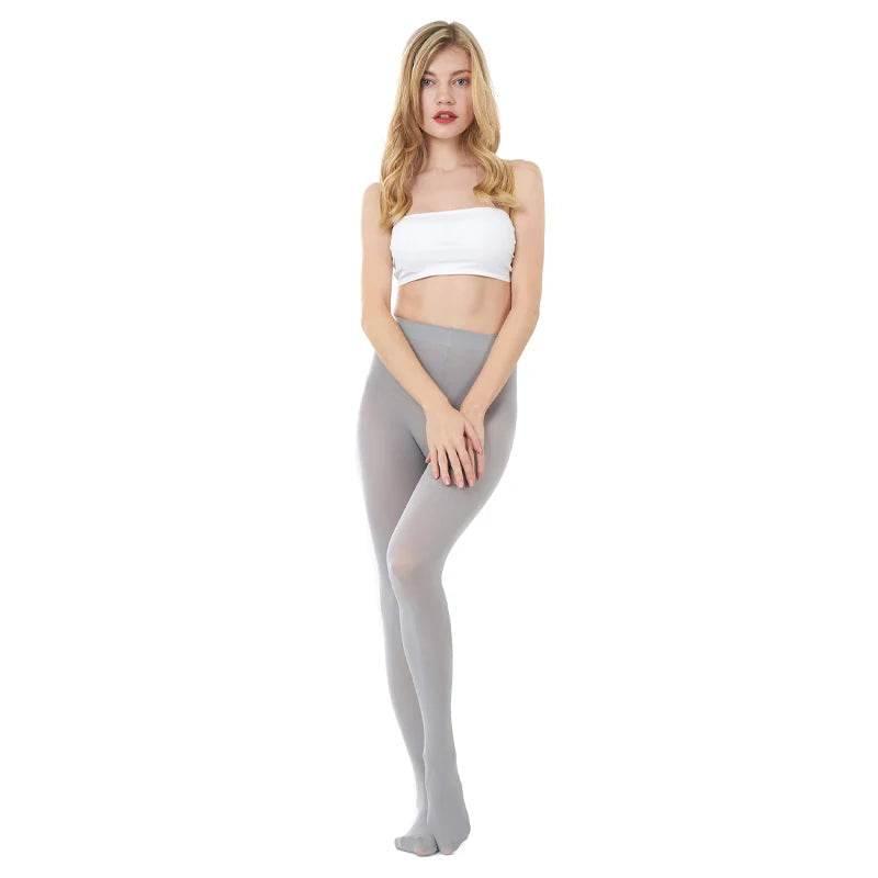 Plus Size Women Sexy Long Stockings Candy Color - Empire P.E