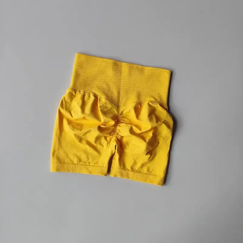 Women's High-Waist Breathable Yoga Shorts