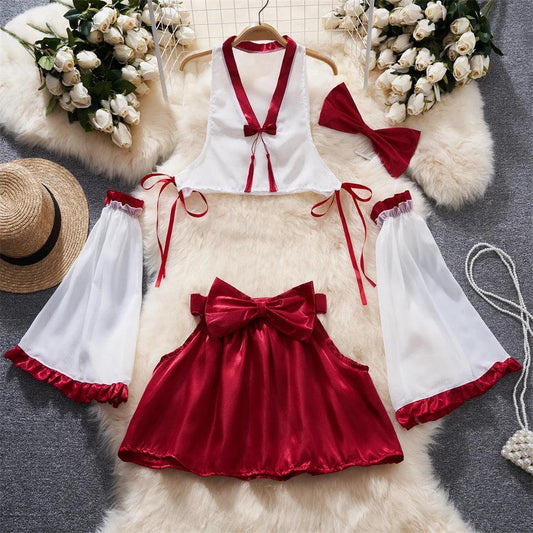 Japan V-Neck Chiffon Set - Empire P.E