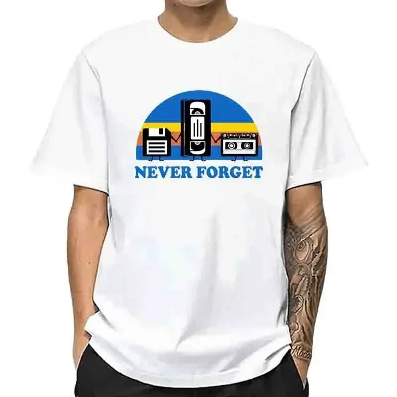 Men's Graphic Music Funny Printed  T-Shirt