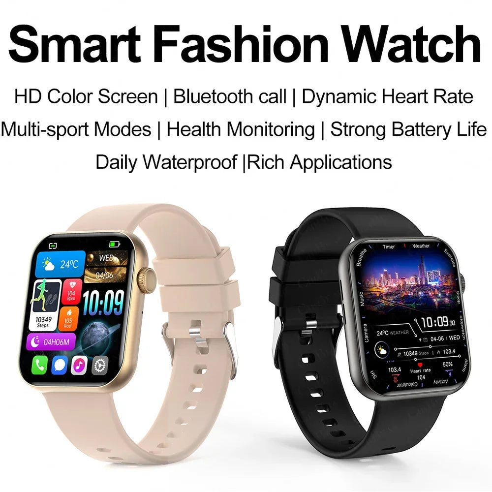 2025 New Smart Watch Full Touch Screen Bluetooth Call