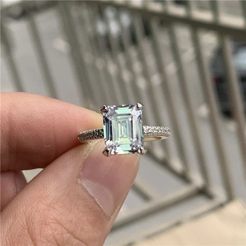 925 Sterling silver Moissanite - Empire P.E
