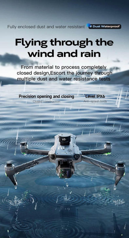 2025 new Wing 6 drone professional aerial photography HD 8K With Screen Remote Control Aircraft 20 Kilometer Obstacle Avoidance - Empire P.E