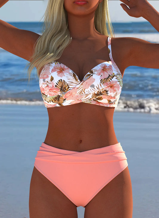 Women's Summer Beach Sexy Luxury Modern Two Piece Set Bikinis