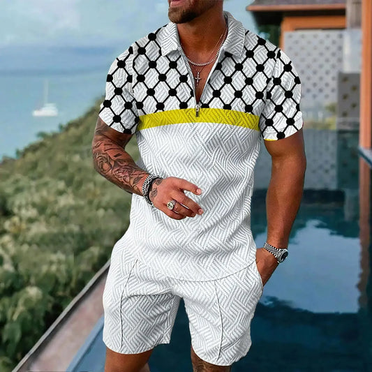Graphic Men's Polo Shirt Sets - Empire P.E