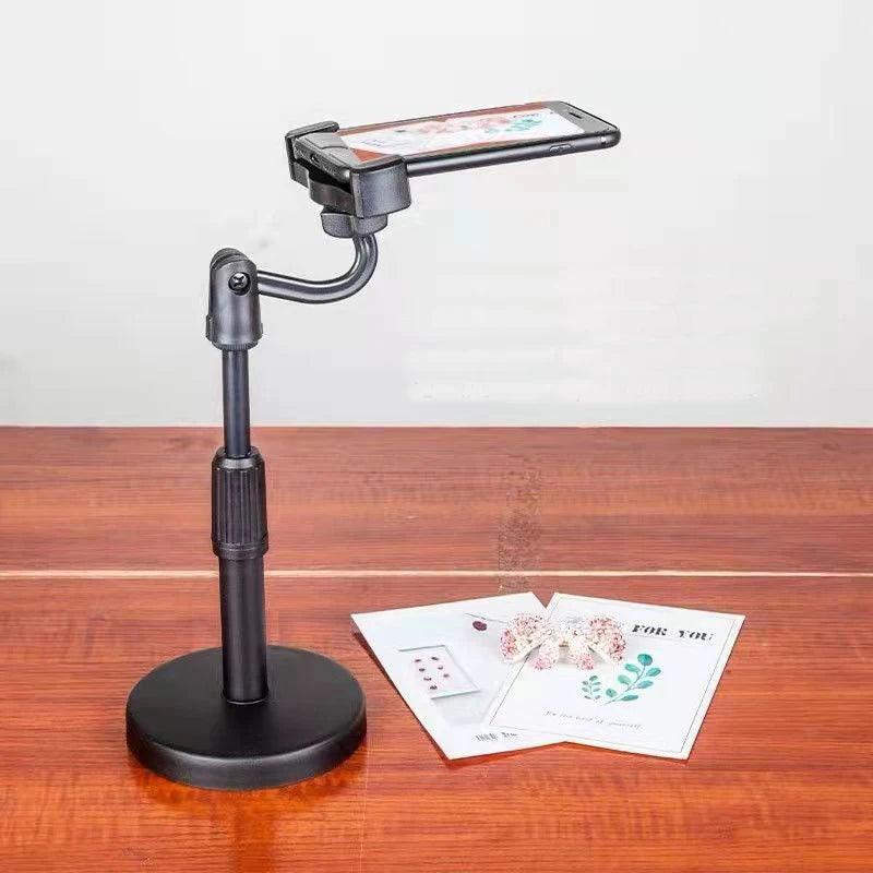 Desktop Tripod for Phone Smartphone Iphone with Phone Holder Stand Bracket Tripe for Mobile Telefoon Statief Stand Table - Empire P.E
