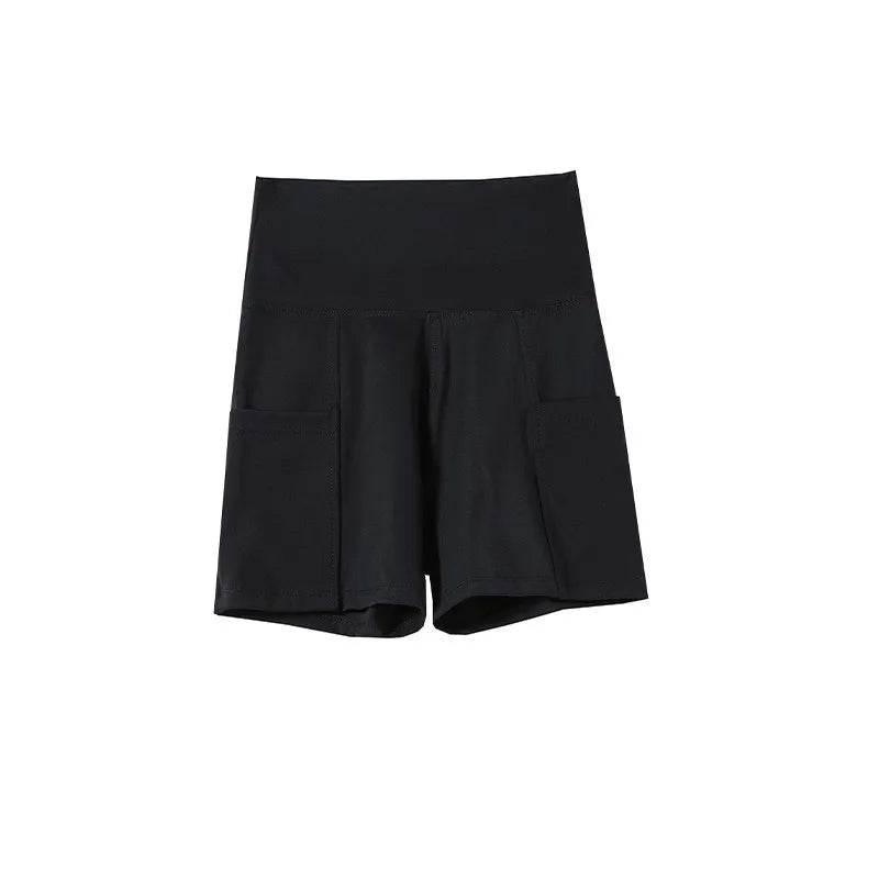 Women Sports Short Yoga Shorts High Waist Breathable Soft Fitness Tight Women Yoga Legging Shorts Cycling Athletic Gym Shorts - Empire P.E
