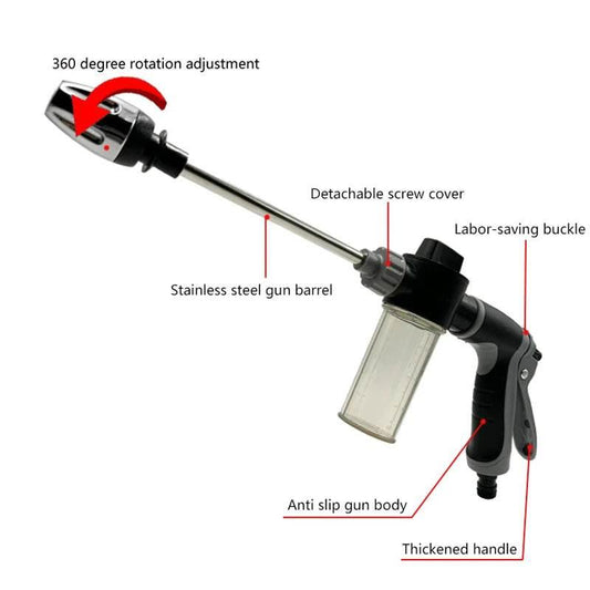 High Pressure Spray Water Gun Washing Garden Watering Hose Nozzle Sprinkler Car Cleaning Wash Tool Kits Auto Washer Guns - Empire P.E