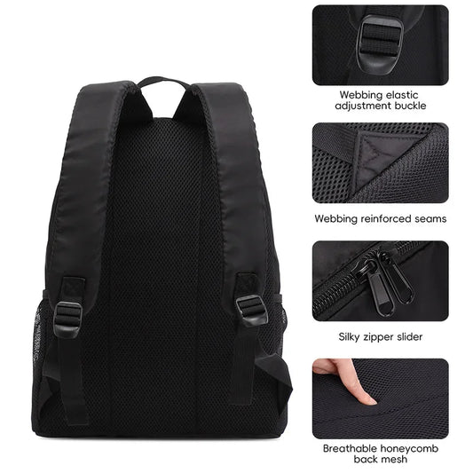 TINYAT Women Men Fashion Waterproof Large Capacity Travel Backpacks - Empire P.E