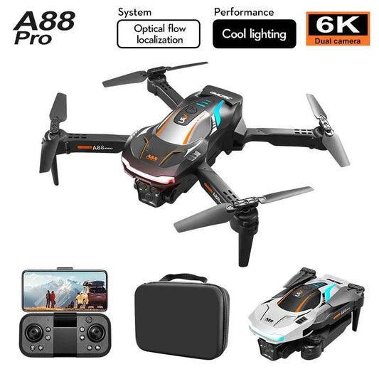 8K GPS dual-camera professional drone A88 5G obstacle avoidance brushless optical flow quadcopter toy gift - Empire P.E