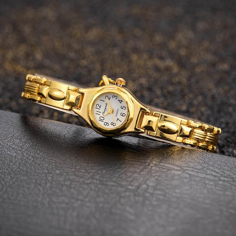 Fashion Women's Wristwatch Luxury Gold - Empire P.E