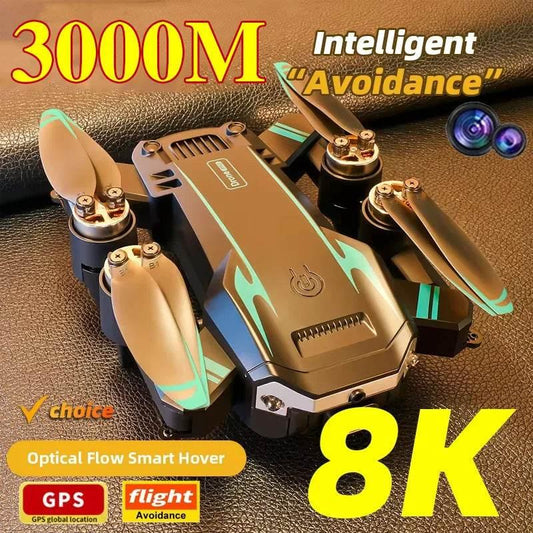 New G6 Drone 8K Professional HD 360 ° Aerial Photography Dual-Camera Foldables 5G GPS Obstacles Avoidanc Brushless Quadrotor 3KM - Empire P.E