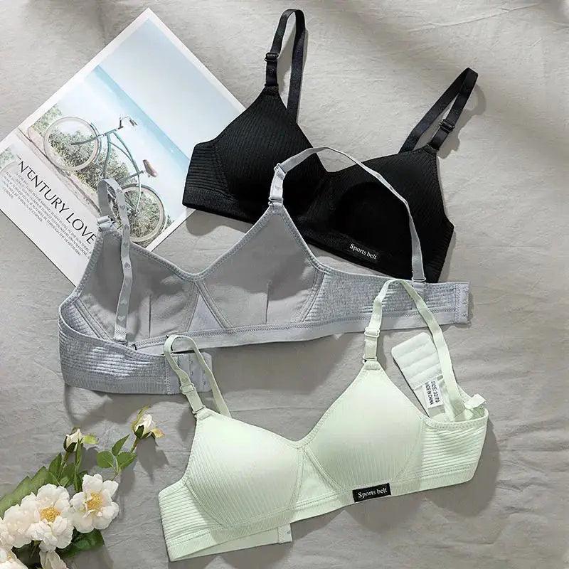 Cotton Underwear Women AB Cup Bra Wireless - Empire P.E
