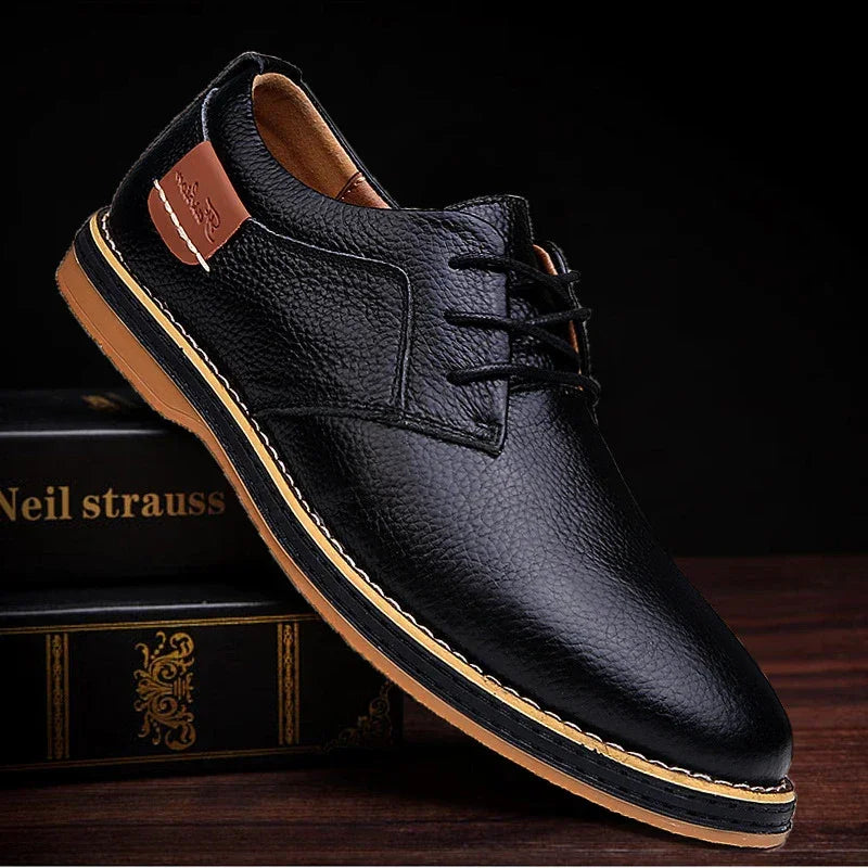 Leather Dress Shoes Men - Empire P.E