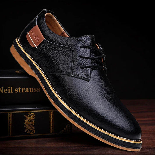 Leather Dress Shoes Men - Empire P.E