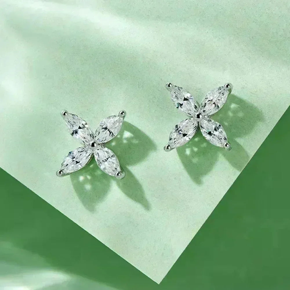 3.6CT Butterfly Moissanite Jewelry Set for Women S925 Sterling Silver - Empire P.E