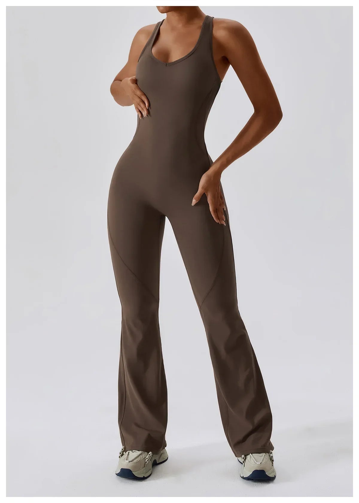 V Jumpsuit Gym Set - Empire P.E