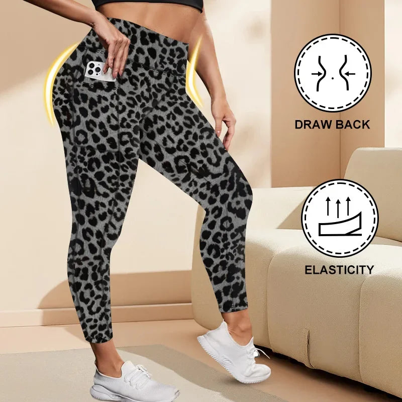 Women's High-Waisted Yoga Pants Plus Size - Empire P.E
