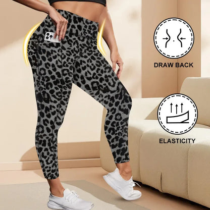 Women's High-Waisted Yoga Pants Plus Size - Empire P.E