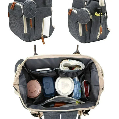 USB Diaper Bag Backpack - Empire P.E