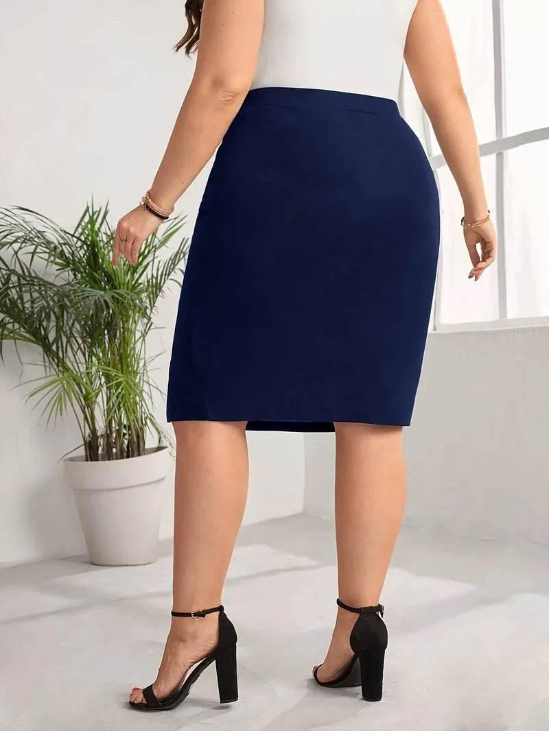 Plus Size Summer Mini Skirts Women Slim Bodycon Fashion Split Sexy Ladies Skirts High WaistWoman Skirts - Empire P.E