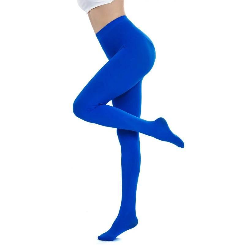 Plus Size Women Sexy Long Stockings Candy Color - Empire P.E