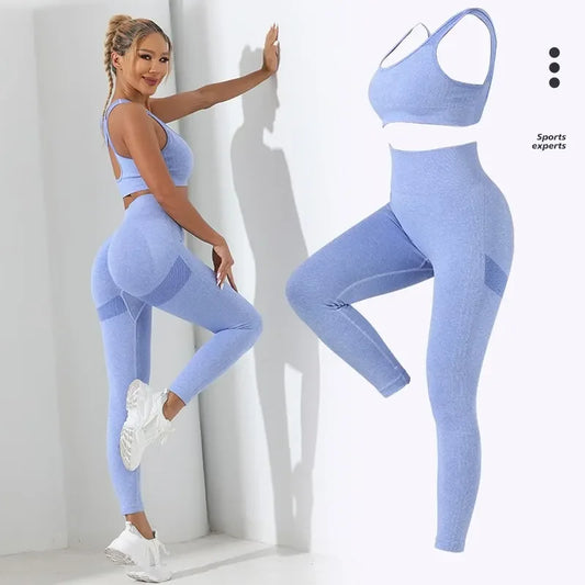 Yoga Basic 2pcs Seamless High Stretch Leggings