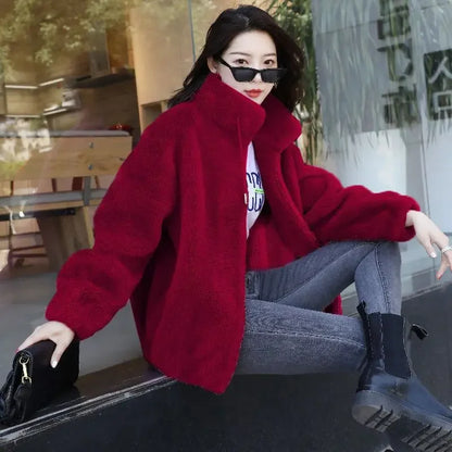 Women's Winter Fleece Warm Coat - Empire P.E