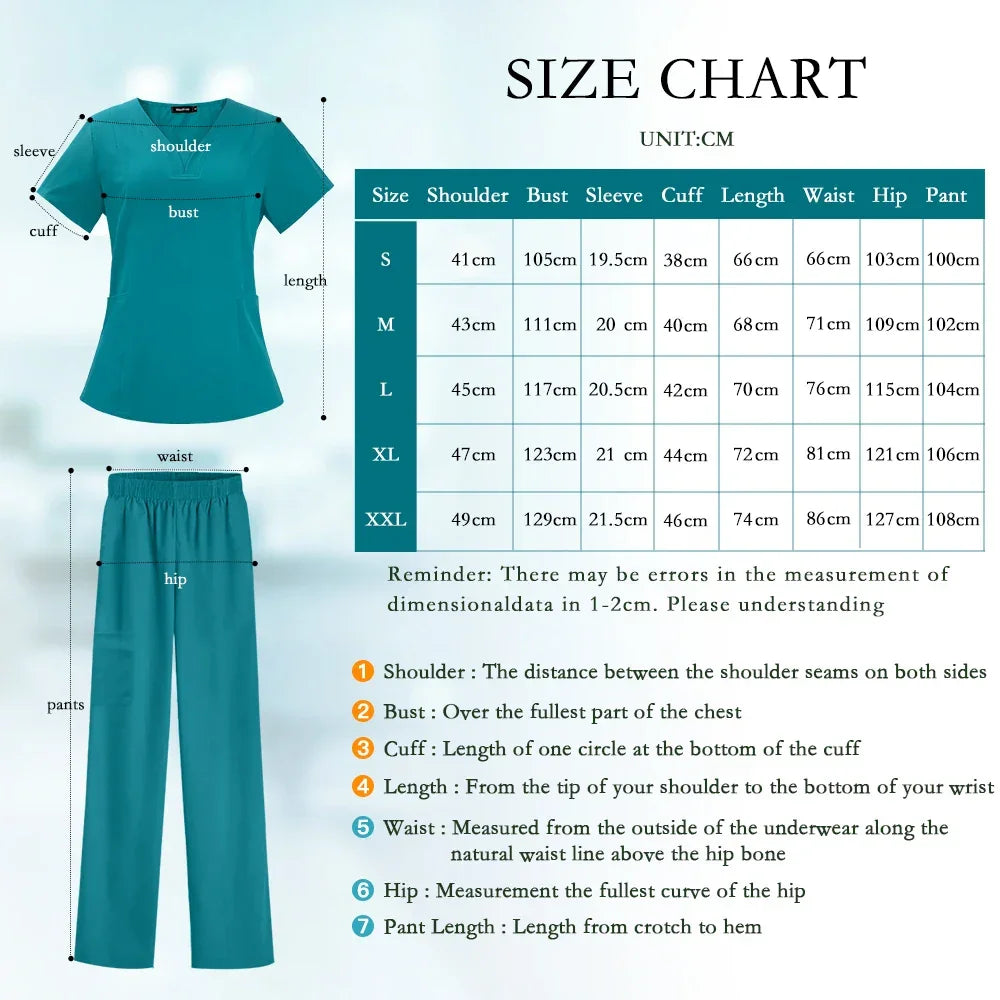 Nurse Medical Uniform Scrubs