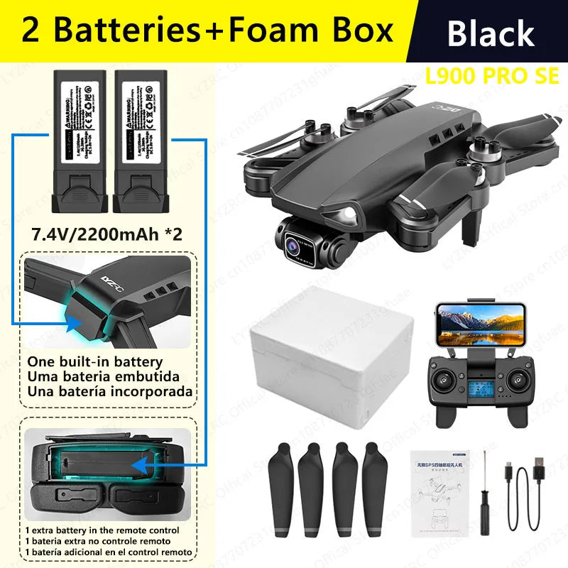 Motor GPS 4K Professional Drone