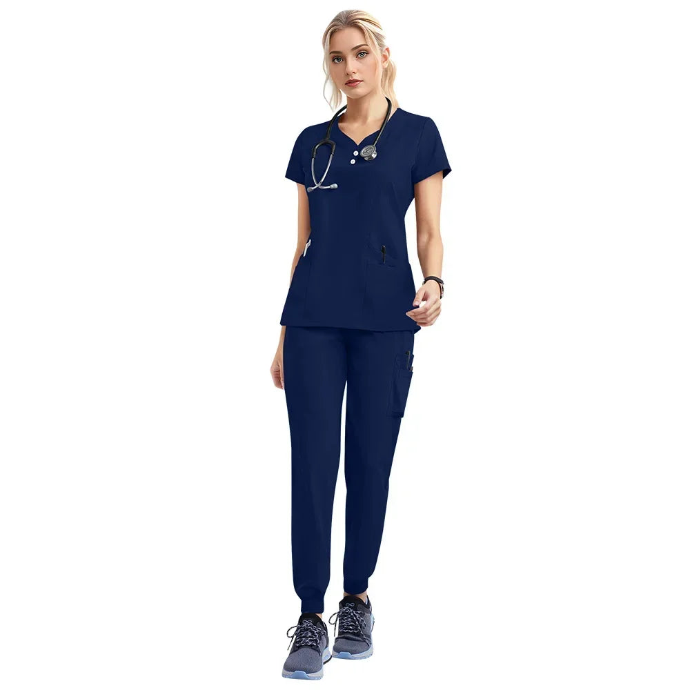 Scrubs Set Women Jogger Workwear - Empire P.E