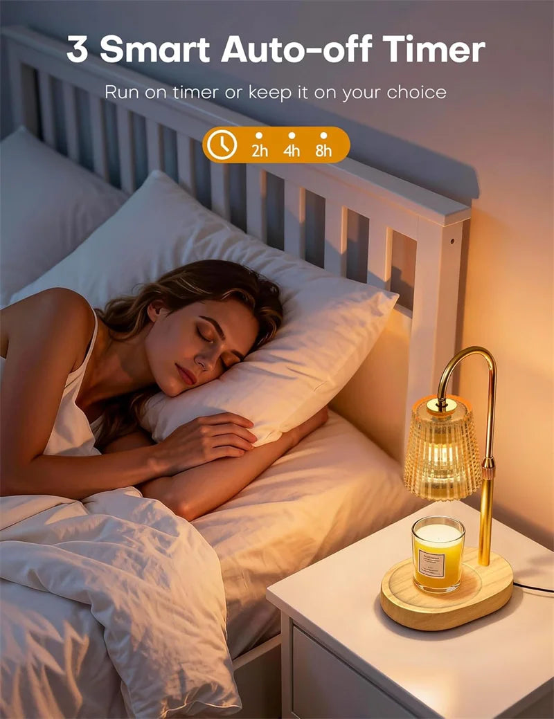 Candle Warmer Lamp with Timer Dimmer