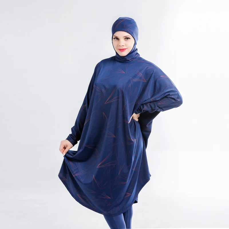 Women's Muslim Burkini Swimming Suit