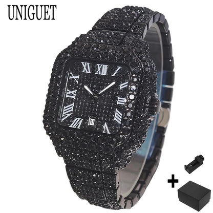Cool Men's  Luxury Stainless Steel Quartz Watch
