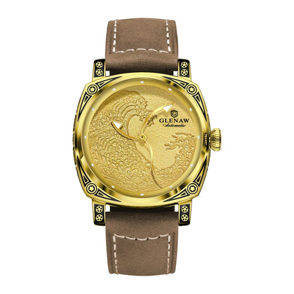 Luxury Fashion Business  Gold Watch