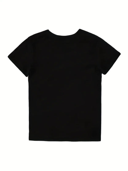 T-Shirt, Short Sleeve Crew Neck Casual Top - Empire P.E
