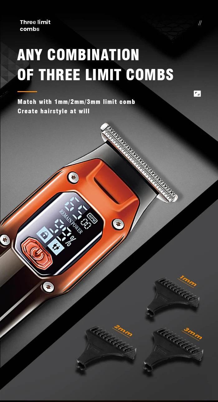 Wholesale Rechargeable Hair Trimmer Kemei km-658 Machine Hair Cut Razor Men'S Hair Clippers barber - Empire P.E