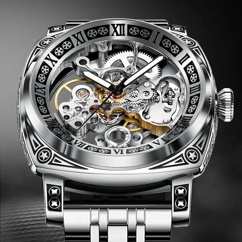 Men's Luxury Stainless Steel Waterproof Watch