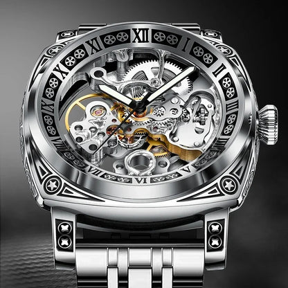 Men's Luxury Stainless Steel Waterproof Watch