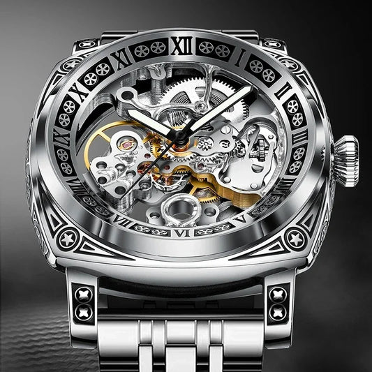 Men's Luxury Stainless Steel Waterproof Watch