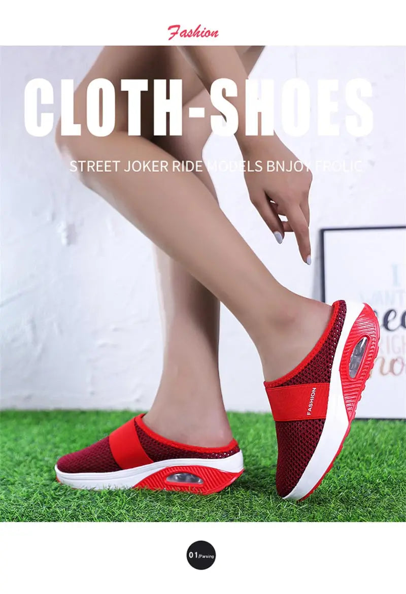slip-ons without back female sneakers women's sport shoes professional running shoes black sports shoes skor walkx 1229 - Empire P.E